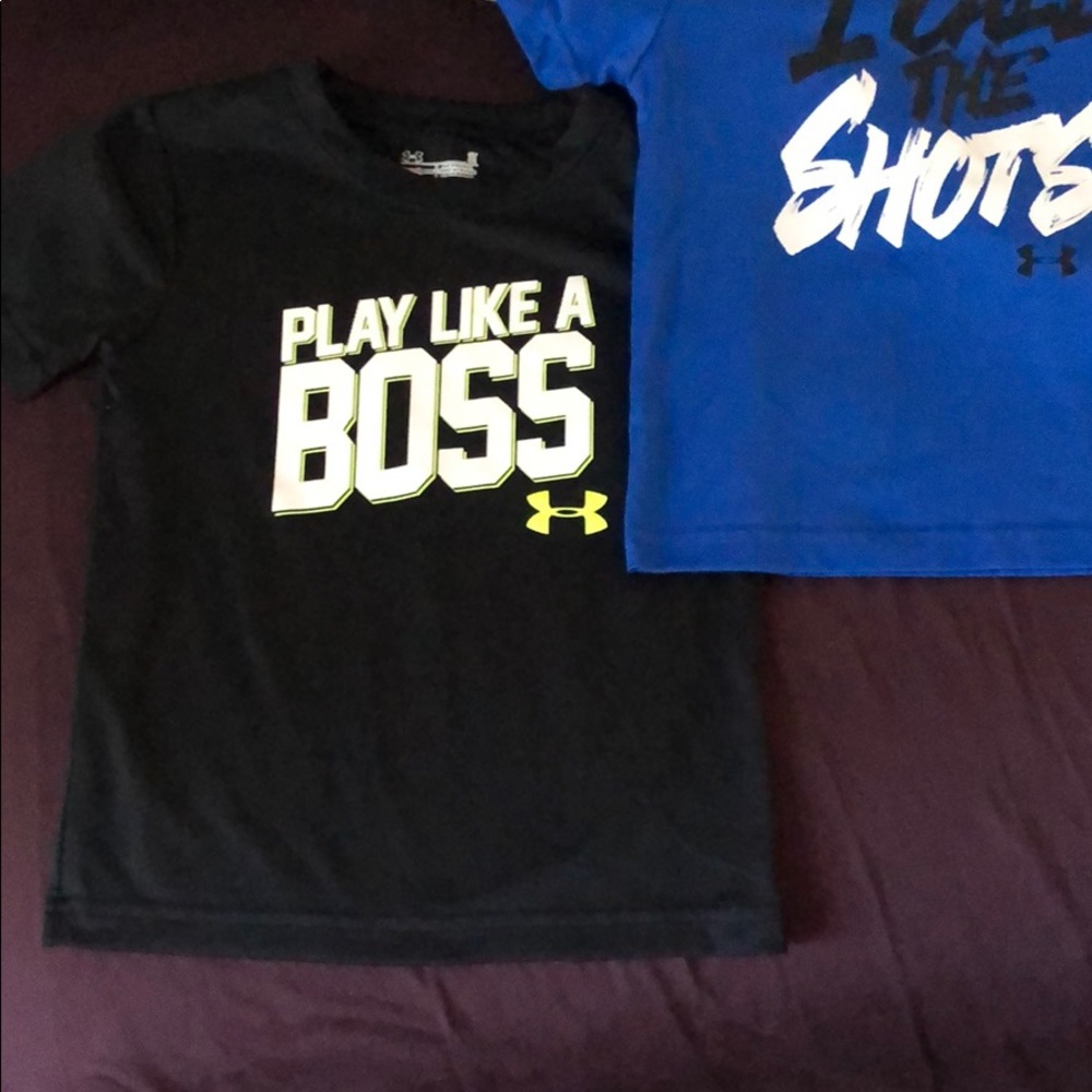 Toddler boy - Under Armor shirts -